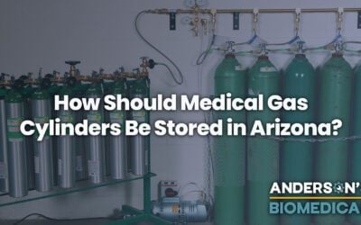How Should Medical Gas Cylinders Be Stored in Arizona?